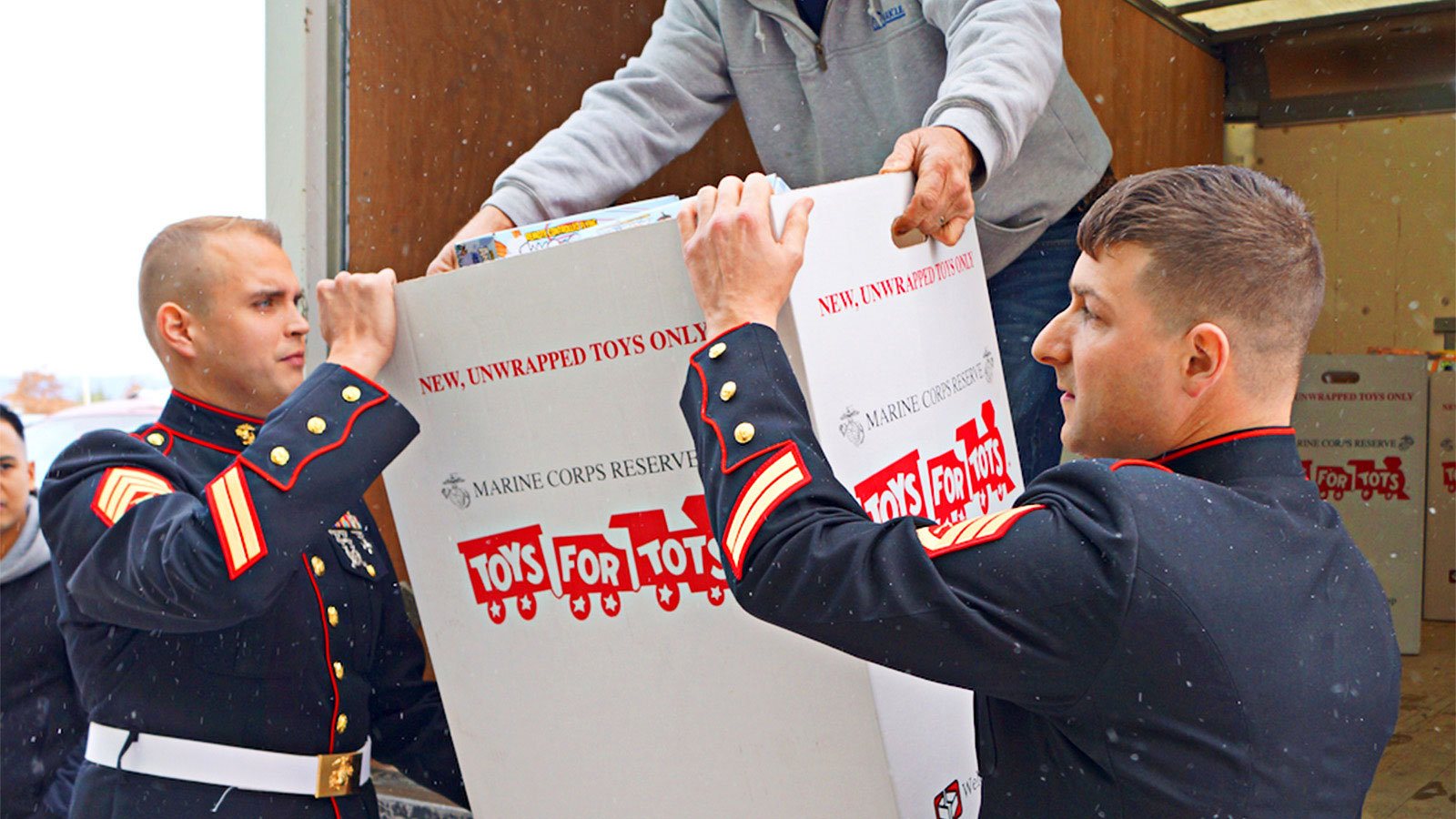 Connect with Marine Corps Toys for Tots image
