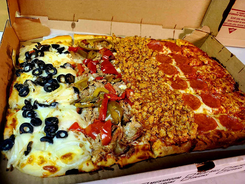 Pitza Senapetizer at Senape's Tavern Pitza in Hazleton, PA.