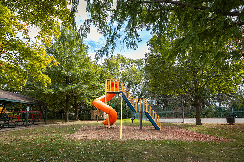 Playground at West Pittston Park in West Pittston, PA.