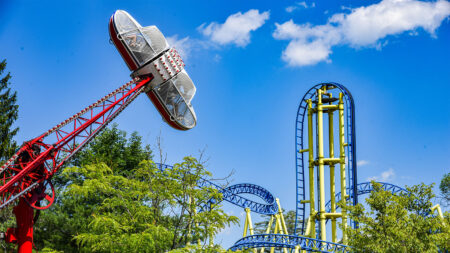 A photo of Satellite and Impulse at Knoebels Amusement Resort in Elysburg, PA.