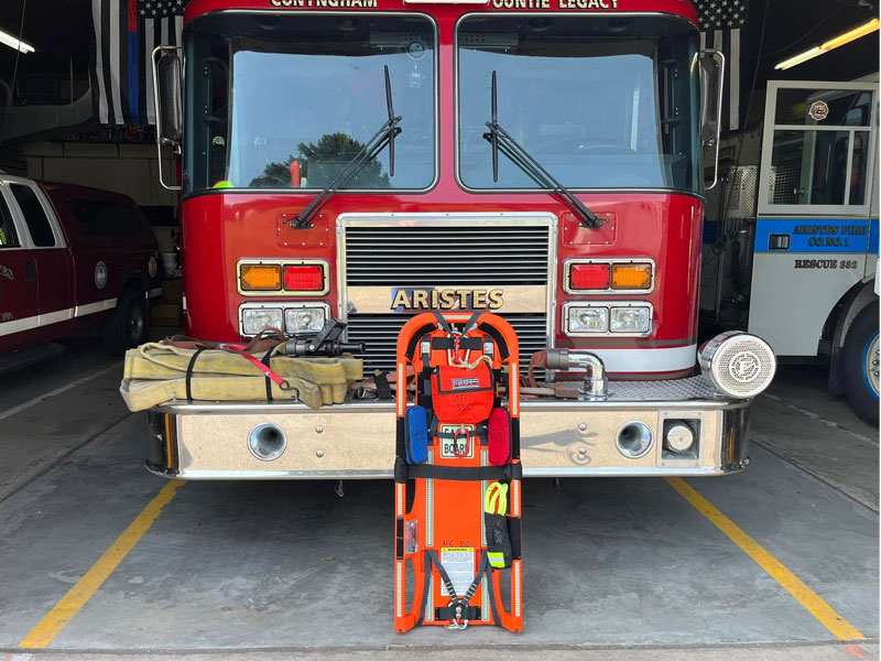 Aristes Fire Company fire truck