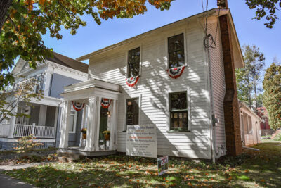 The Zebulon Butler House, a small, residential house and the oldest standing house in Wilkes-Barre, PA.