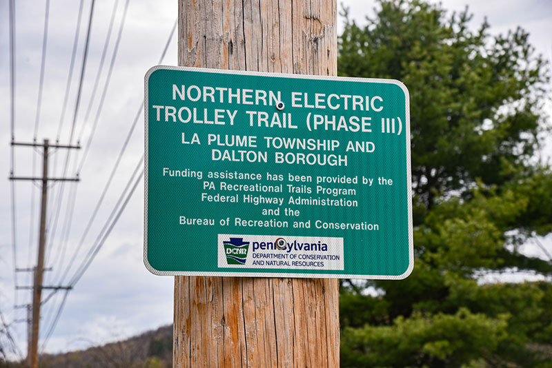 Trolley Trail – La Plume to Dalton image
