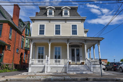 One of Wilkes-Barre's oldest homes on S. Franklin St in Wilkes-Barre, PA.
