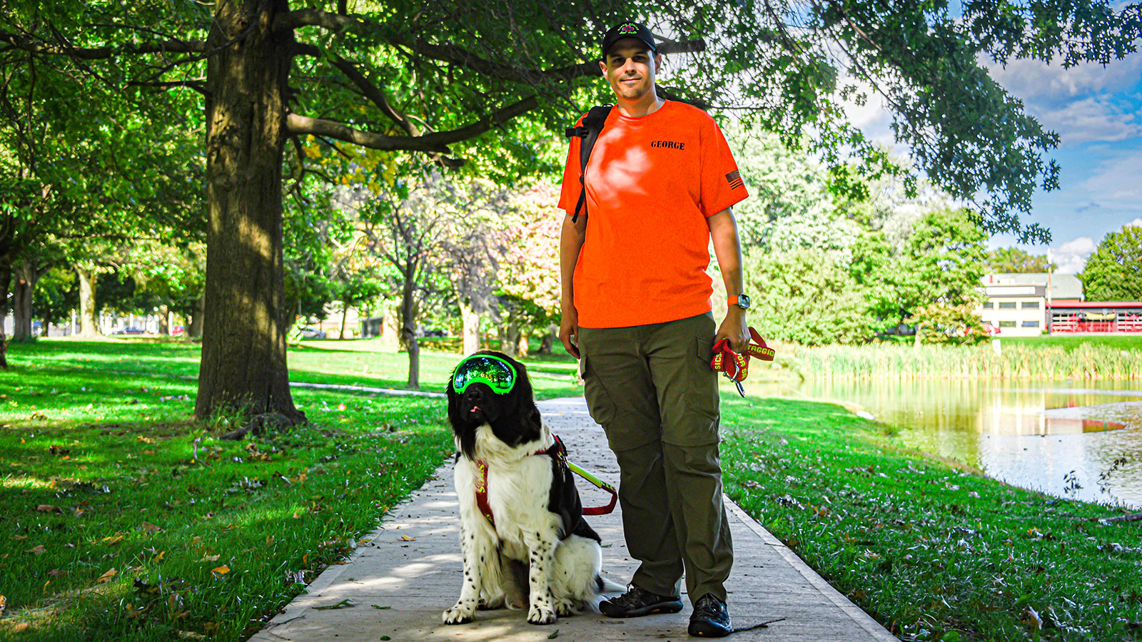 George Abraham and Oakley, That NEPA Newfie -- Why NEPA? image