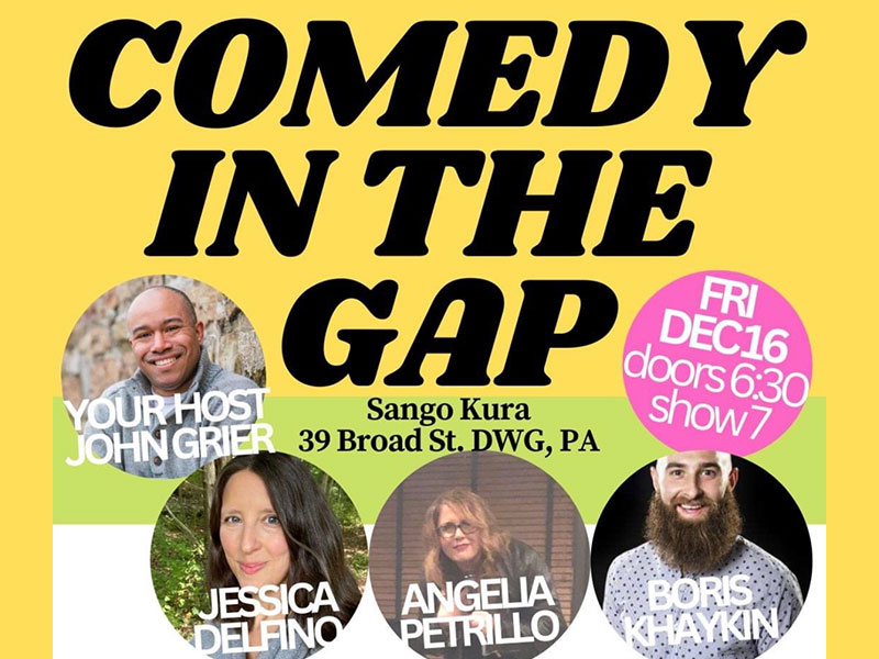 Comedy In The Gap! -- Comedy Dinner Show, Sango Kura, 39 Broad