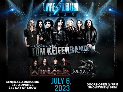 Live Loud Tom Keifer -featuring Cinderella's Tom Keifer Band