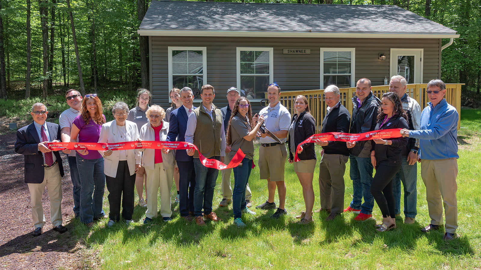 Picture This: Ribbon Cutting Unveils New Overnight Cabins at YMCA’s Camp Kresge image