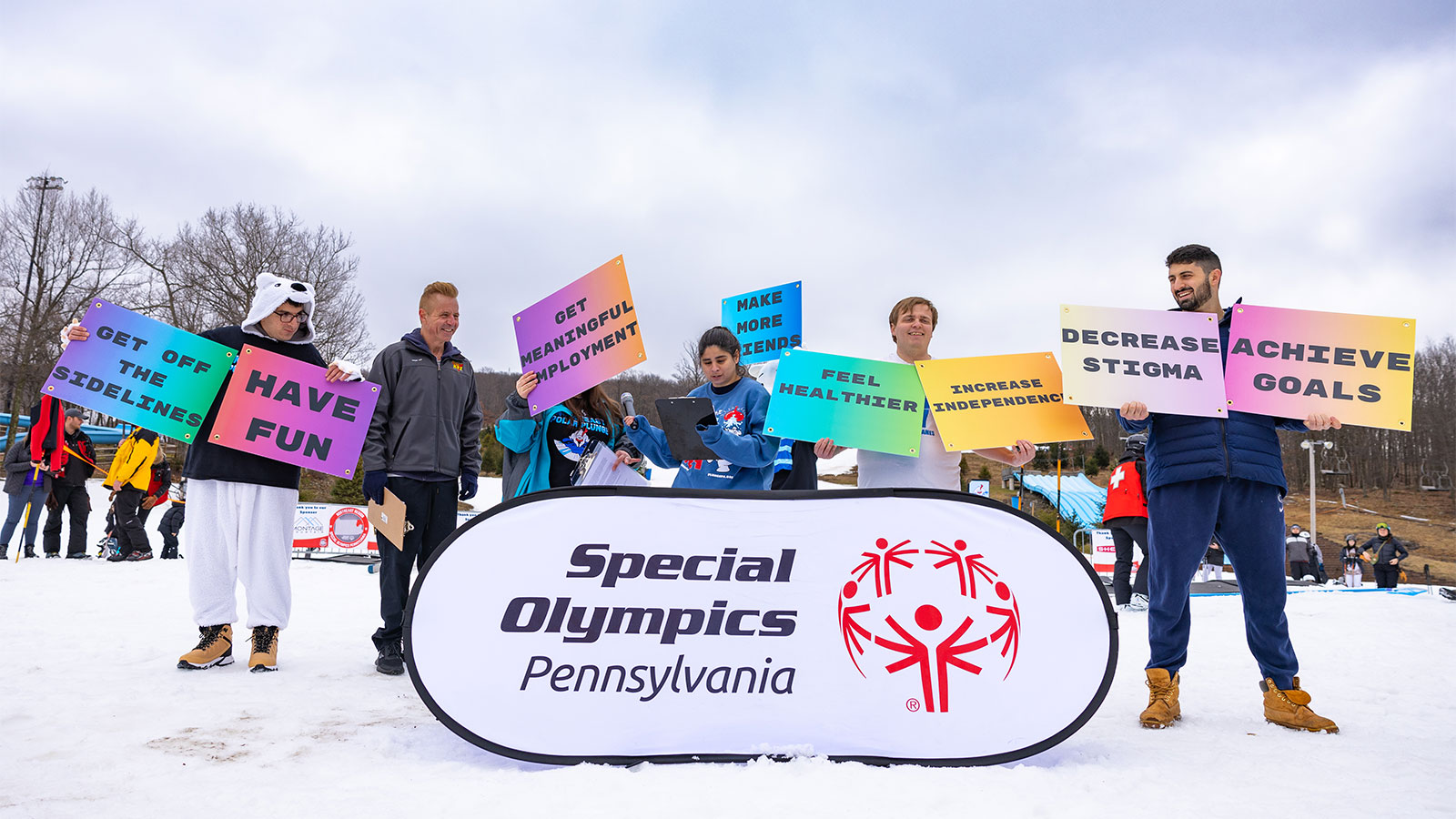 Picture This: The Special Olympics’ Northeast Polar Plunge at Montage Mountain image