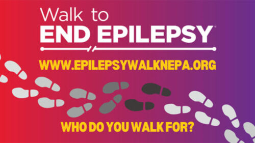 Flyer for the Walk to End Epilepsy