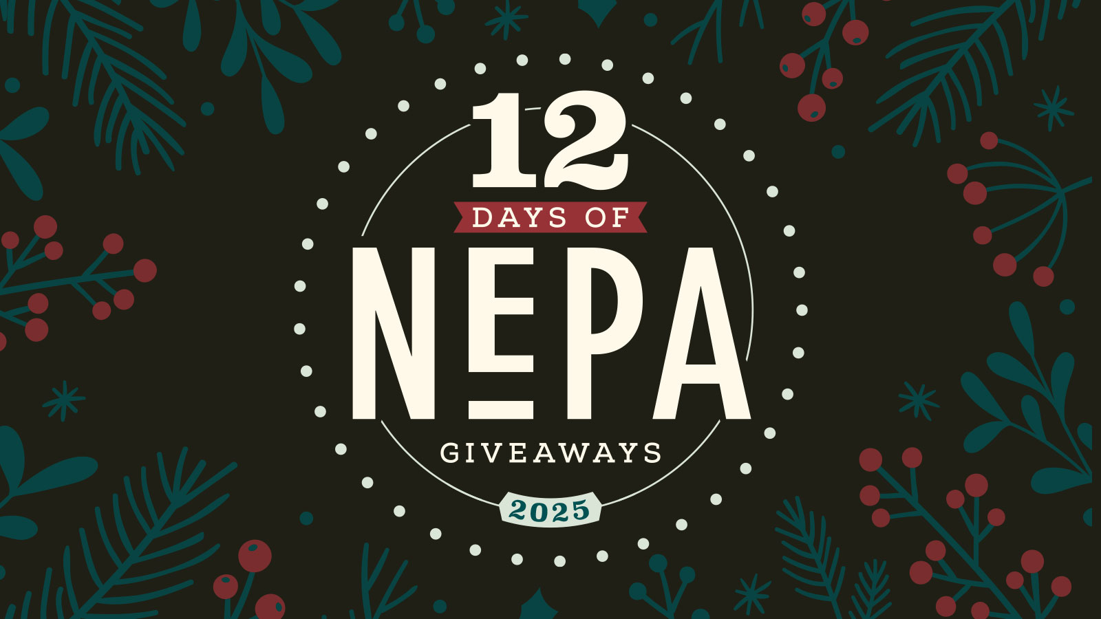 12 Days of NEPA Giveaways image