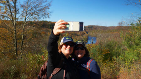 Fireline Trail at Hickory Run State Park image