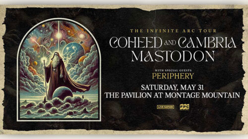 A concert flyer. Text reads: 