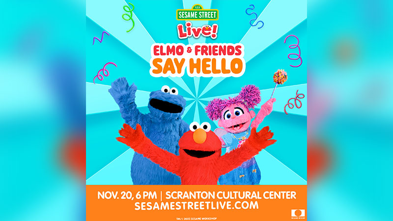 Elmo and Friends Say Hello image