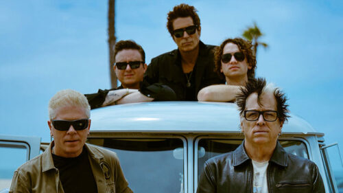 Promo photo of the band, The Offspring for their upcoming summer tour: The Offspring: SUPERCHARGED World Tour 2025