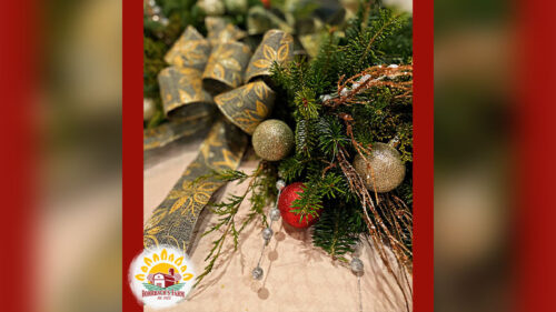 Flyer for the Christmas Greens Class.