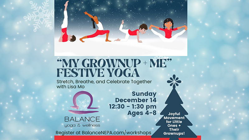 My Grownup + Me Festive Yoga image