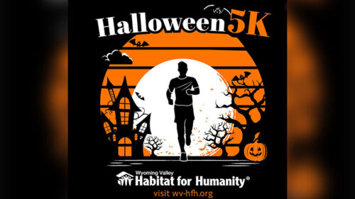 Flyer for the Wyoming Valley Habitat for Humanity Halloween 5K and Walk