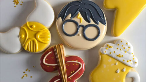 Harry Potter cookies from Brittany's Bakehouse in Forty Fort, PA.