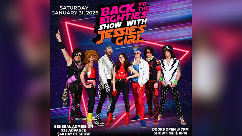 Back to the Eighties Show - with Jessie’s Girl image