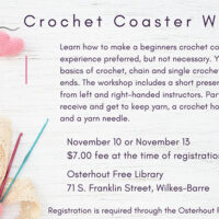Crochet Coaster Workshop image