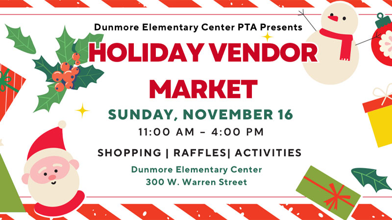 Dunmore PTA Holiday Shopping Vendor Market image