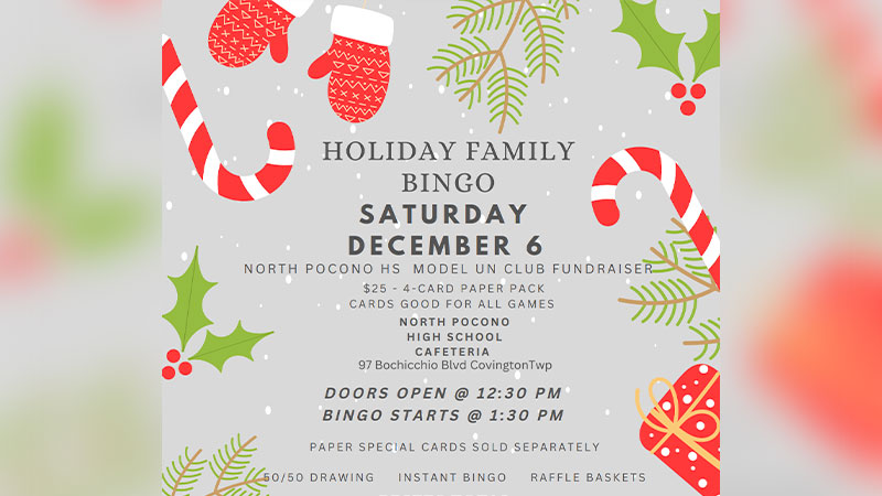 Holiday Family Bingo image