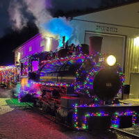 Pioneer Tunnel Santa Train image