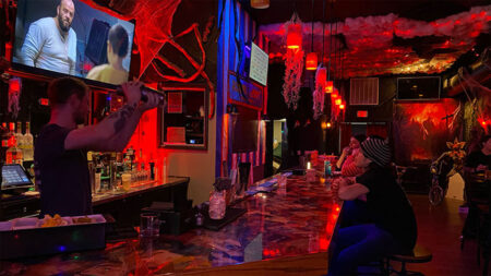 Upside Down Jive Halloween Bar image