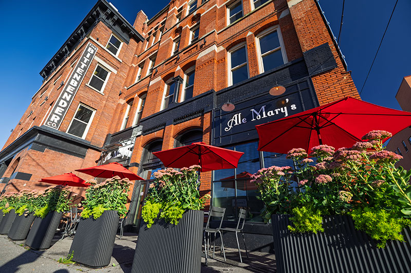 Exterior view of Ale Mary's at the Bittenbinder in Scranton, PA.