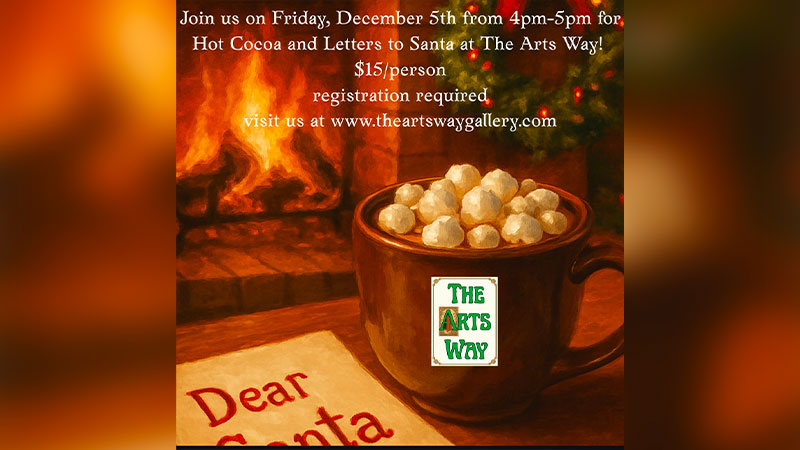 Hot Cocoa and Letters to Santa image