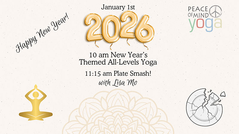 New Year’s Day Yoga and Plate Smash image