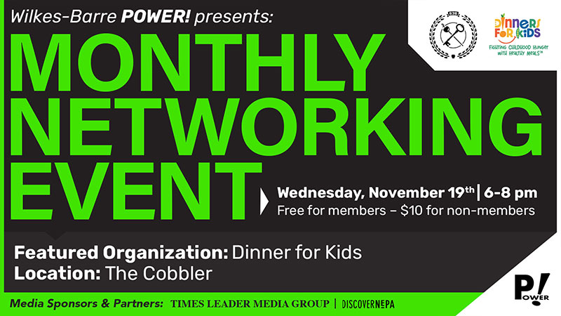 Wilkes-Barre POWER! November Networking Event image