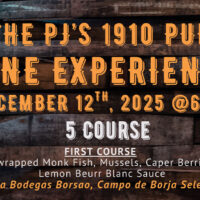 Pj’s 1910 Pub Wine Experience image