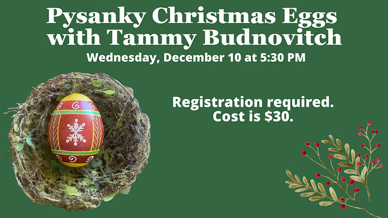 Pysanky Christmas Eggs with Tammy image