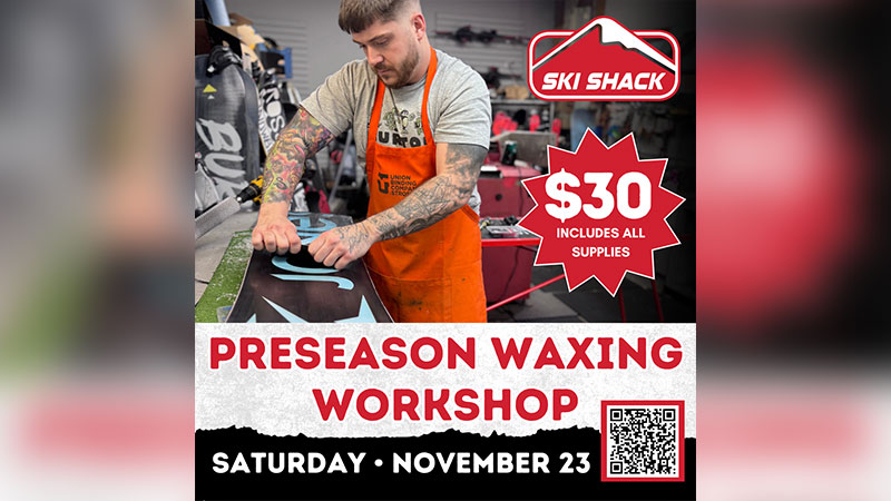 Preseason Ski & Snowboard Waxing Workshop image