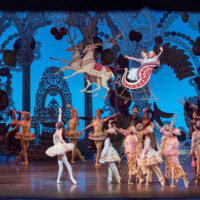 Dancers take the stage for The Nutcracker ballet at Lincoln Center in New York City, NY.
