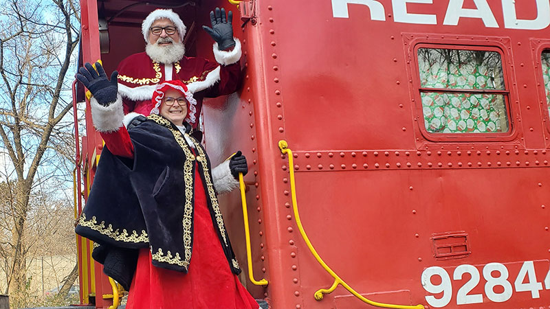 Tunkhannock Santa Train Rides image