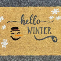 Winter DIY Coir Mat Class image