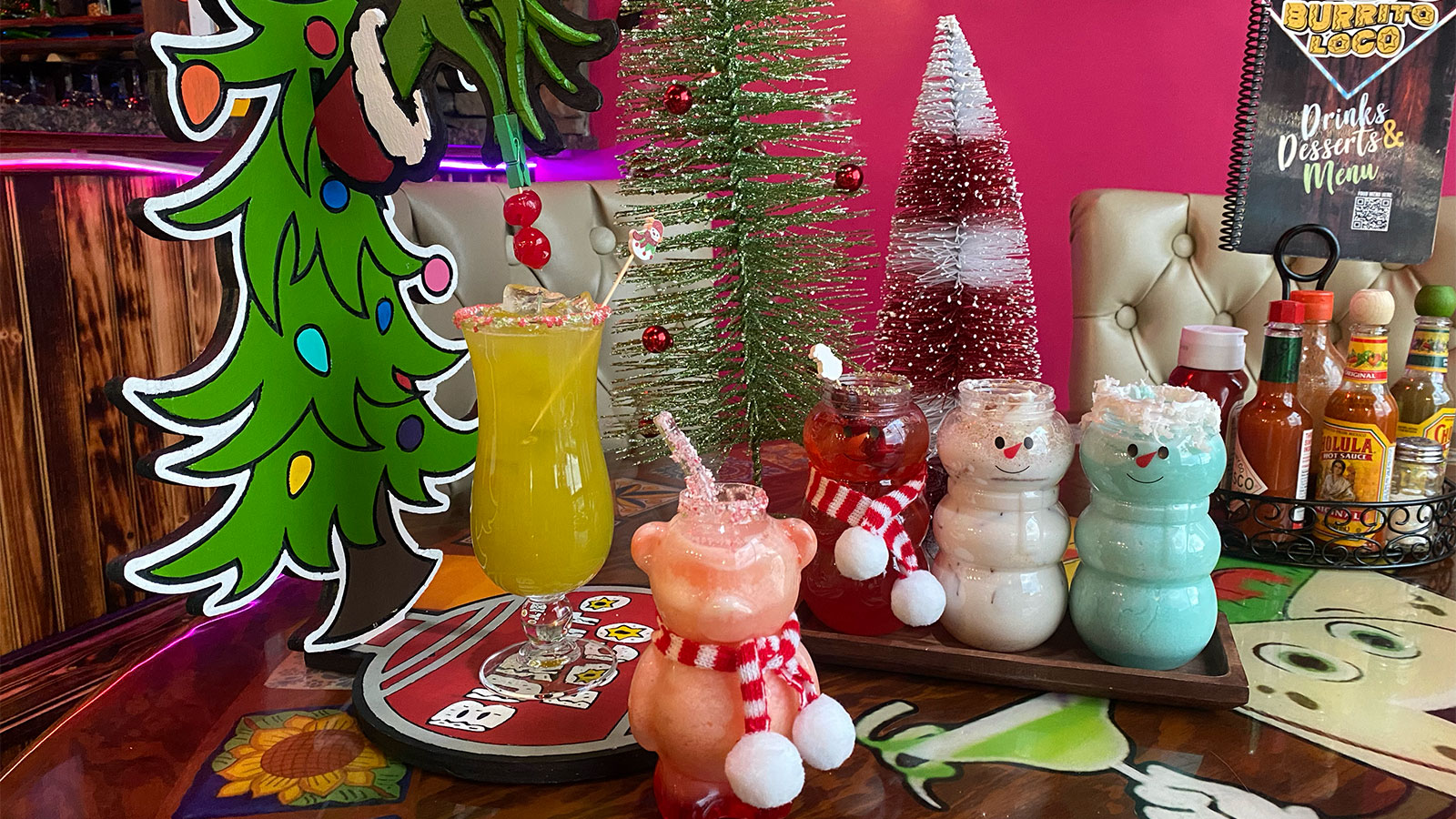 Feliz Navidad Pop-Up Bar at Burrito Loco Image