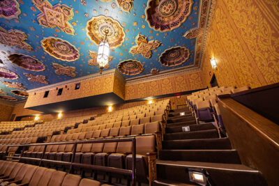 A view of the seats at the Weinberg Theatre inside the Scranton Cultural Center in Scranton, PA.