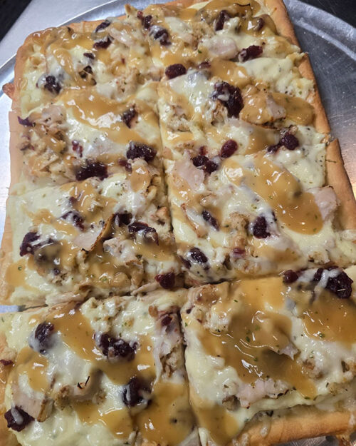 Thanksgiving Pizza image