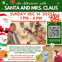 Afternoon with Santa and Mrs. Claus at ForEvergreen Nature Preserve image
