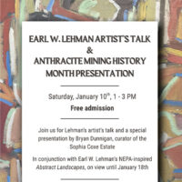 Anthracite Mining Heritage Month Presentation and Artist’s Talk image
