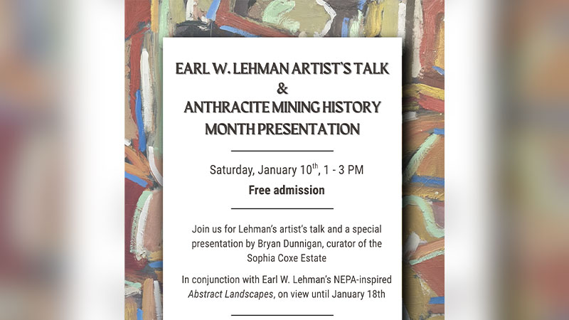 Anthracite Mining Heritage Month Presentation and Artist’s Talk image