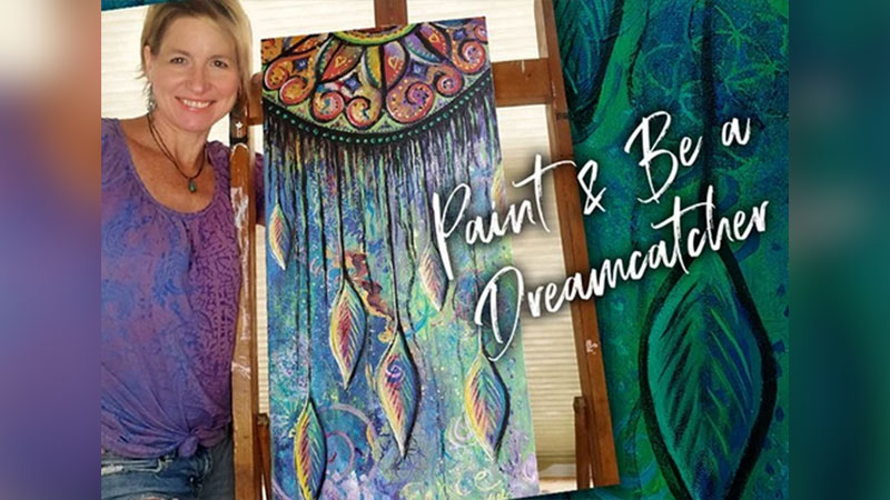 Michelle Lee: Paint & Be a Dreamcatcher image