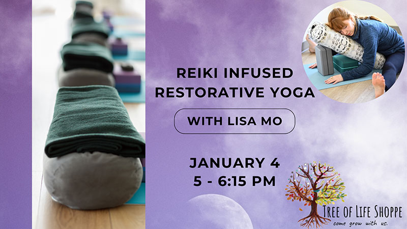 Reiki-Infused Restorative Yoga image