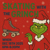 Skating with the Grinch image