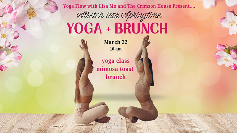 Stretch into Springtime Yoga Brunch image