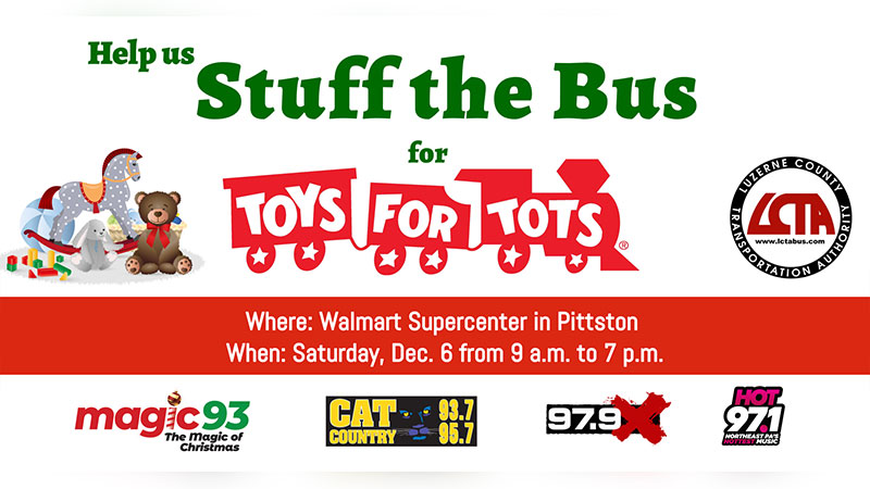 Stuff the Bus for Toys for Tots image
